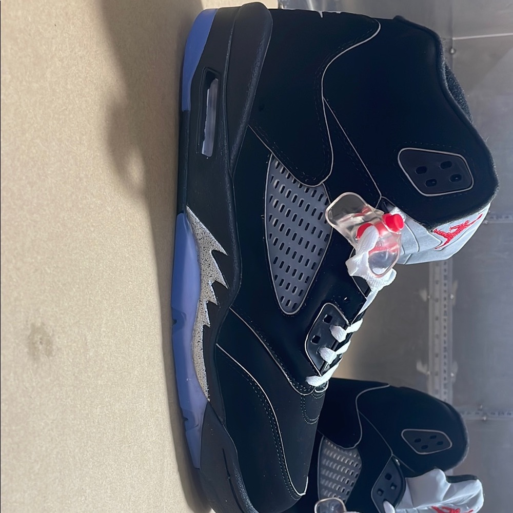 Black and Gray High-Top Sneakers for sell